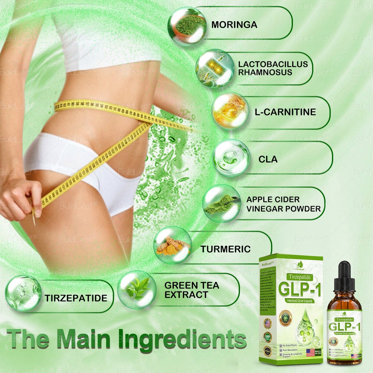 𝐁𝐮𝐢𝐥𝐝𝐋𝐞𝐚𝐟® 💎💎𝐓𝐈𝐑𝐙𝐄𝐏𝐀𝐓𝐈𝐃𝐄 𝐆𝐋𝐏-𝟏 𝐇𝐞𝐫𝐛𝐚𝐥 𝐎𝐫𝐚𝐥 𝐋𝐢𝐪𝐮𝐢𝐝 | 𝐎𝐛𝐞𝐬𝐢𝐭𝐲, 𝐋𝐲𝐦𝐩𝐡𝐞𝐝𝐞𝐦𝐚, 𝐃𝐢𝐚𝐛𝐞𝐭𝐞𝐬, 𝐂𝐚𝐫𝐝𝐢𝐨𝐯𝐚𝐬𝐜𝐮𝐥𝐚𝐫 𝐝𝐢𝐬𝐞𝐚𝐬𝐞, 𝐇𝐢𝐠𝐡 𝐛𝐥𝐨𝐨𝐝 𝐩𝐫𝐞𝐬𝐬𝐮𝐫𝐞, 𝐅𝐚𝐭𝐭𝐲 𝐥𝐢𝐯𝐞𝐫, 𝐚𝐧𝐝 𝐆𝐮𝐭 𝐡𝐞𝐚𝐥𝐭𝐡 𝐢𝐬𝐬𝐮𝐞𝐬