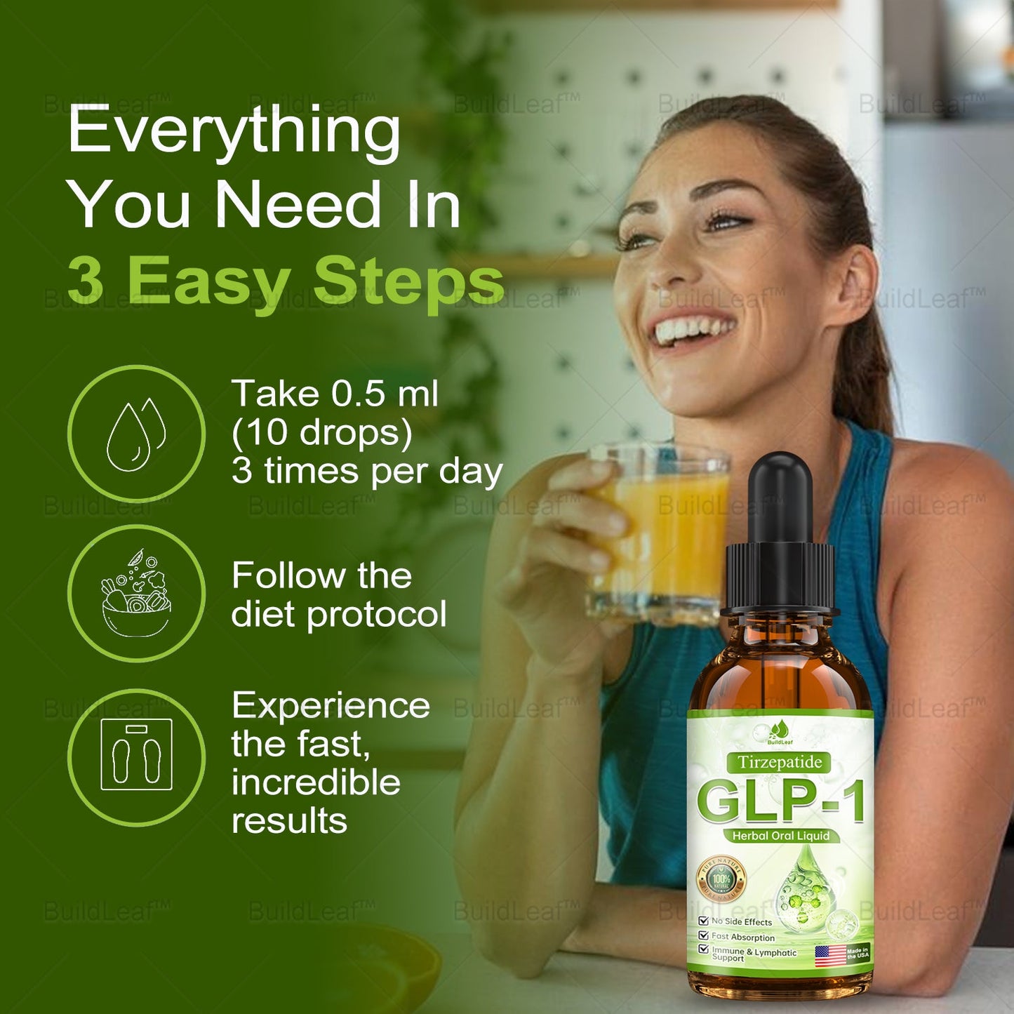 𝐁𝐮𝐢𝐥𝐝𝐋𝐞𝐚𝐟® 💎💎𝐓𝐈𝐑𝐙𝐄𝐏𝐀𝐓𝐈𝐃𝐄 𝐆𝐋𝐏-𝟏 𝐇𝐞𝐫𝐛𝐚𝐥 𝐎𝐫𝐚𝐥 𝐋𝐢𝐪𝐮𝐢𝐝 | 𝐎𝐛𝐞𝐬𝐢𝐭𝐲, 𝐋𝐲𝐦𝐩𝐡𝐞𝐝𝐞𝐦𝐚, 𝐃𝐢𝐚𝐛𝐞𝐭𝐞𝐬, 𝐂𝐚𝐫𝐝𝐢𝐨𝐯𝐚𝐬𝐜𝐮𝐥𝐚𝐫 𝐝𝐢𝐬𝐞𝐚𝐬𝐞, 𝐇𝐢𝐠𝐡 𝐛𝐥𝐨𝐨𝐝 𝐩𝐫𝐞𝐬𝐬𝐮𝐫𝐞, 𝐅𝐚𝐭𝐭𝐲 𝐥𝐢𝐯𝐞𝐫, 𝐚𝐧𝐝 𝐆𝐮𝐭 𝐡𝐞𝐚𝐥𝐭𝐡 𝐢𝐬𝐬𝐮𝐞𝐬